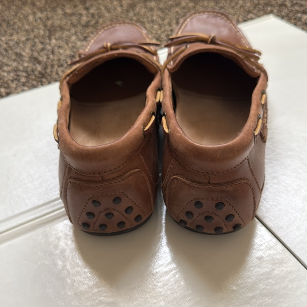 Polo by Ralph Lauren Tan Leather Loafers - Picture 6 of 7